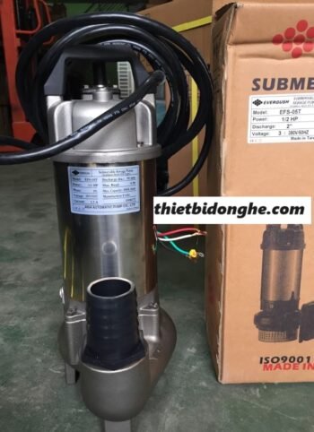 Bơm hóa chất loãng hố móng inox Evergush EFS